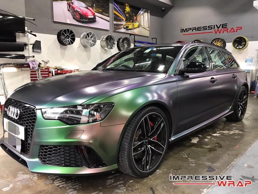  Audi RS6 Avant by Impressive Wrap 2016 года  (фото 1 из 10)